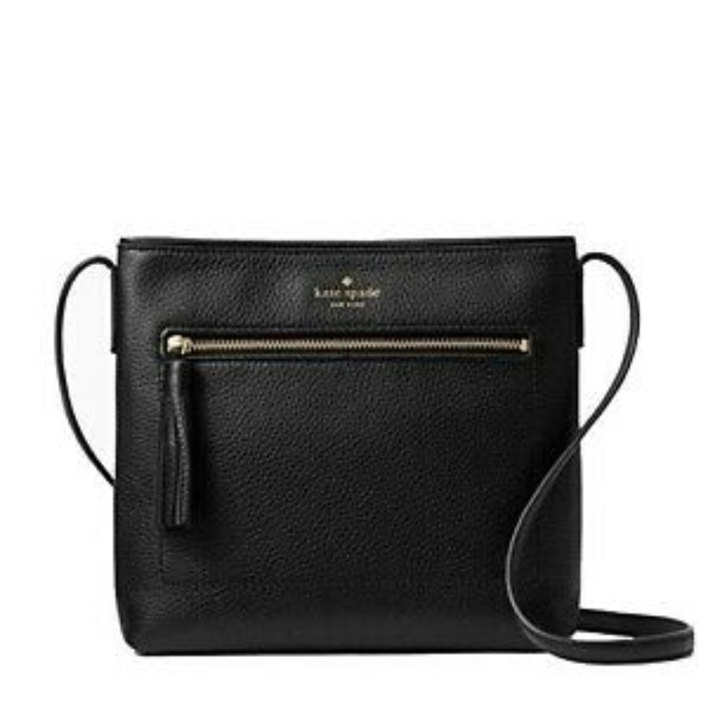 Kate Spade Black Leather Shoulder Bag